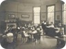 Children's Room after it was moved from the basement to the Southern Rotunda 1910 -1916. This area is now part of the adult circulation desk areas. 