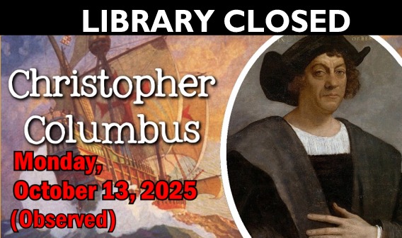 Columbus Day Closed- CR