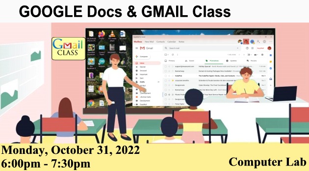 GOOGLE Docs & GMAIL Class