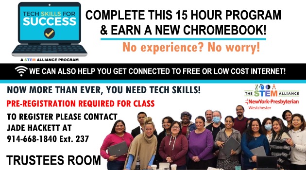 Tech Skills for Success Workshop