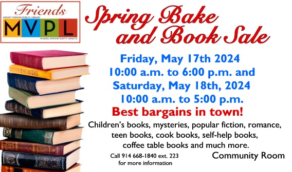 Book and Bake Sale-CR