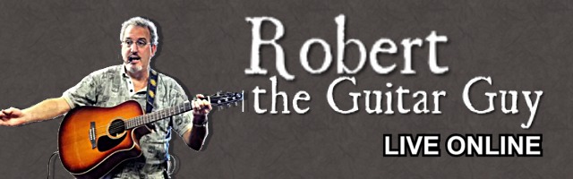 Robert the Guitar Guy via Zoom