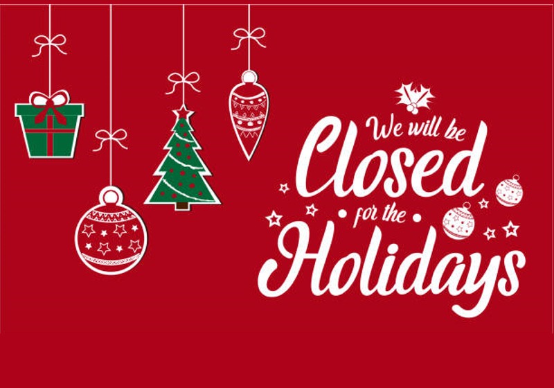 Christmas Day Library Closed