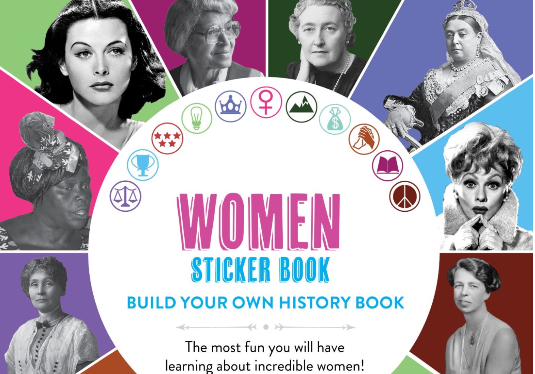 Build Your Own Women’s History Sticker Book